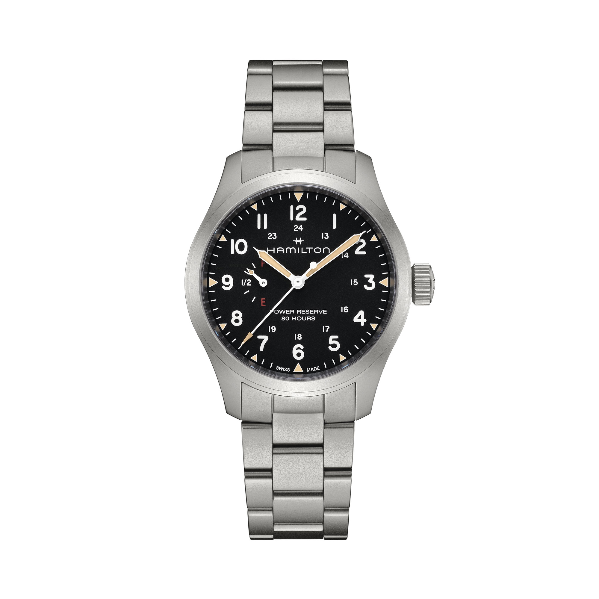 Hamilton Khaki Field Mechanical Power Reserve Black Dial 40mm La Mine d'Or Moncton, NB