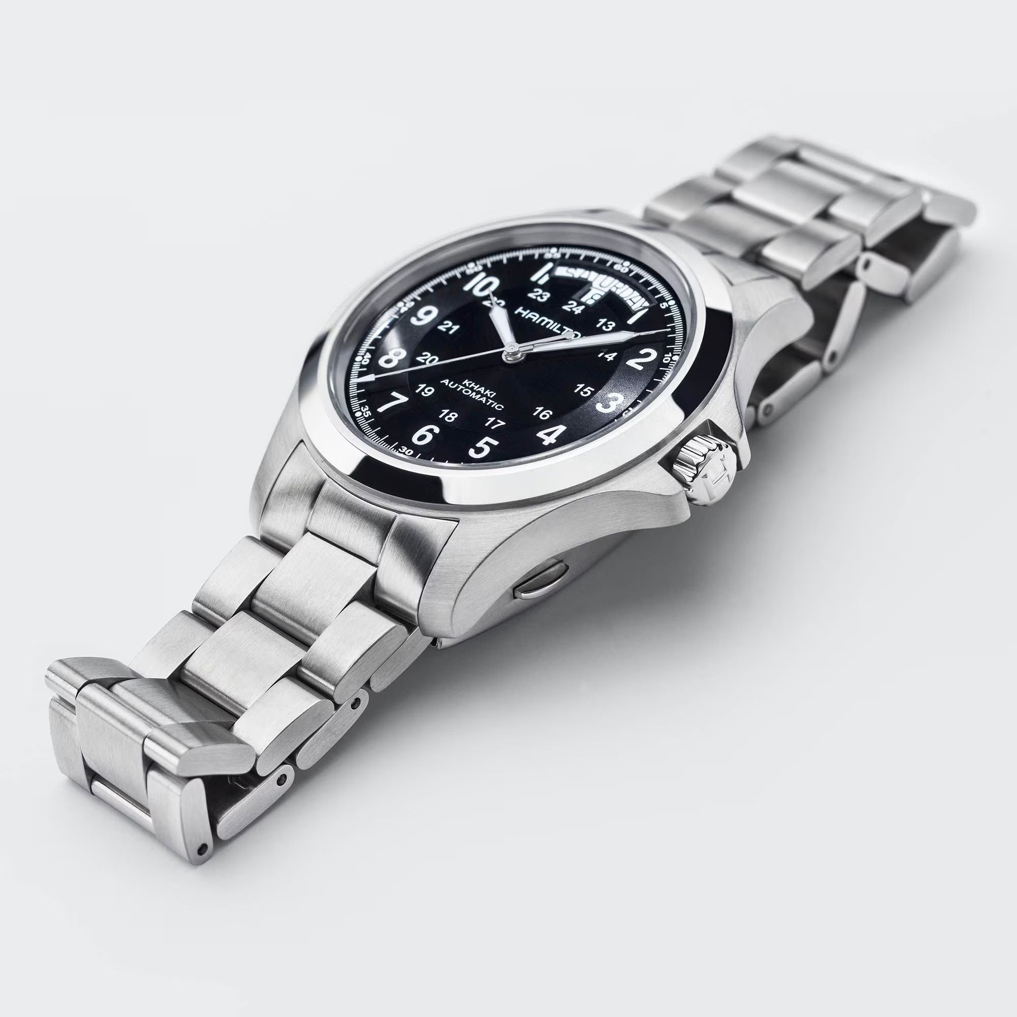 Hamilton Khaki Field King Auto Watch Black Dial 40mm Image 2 La Mine d'Or Moncton, NB
