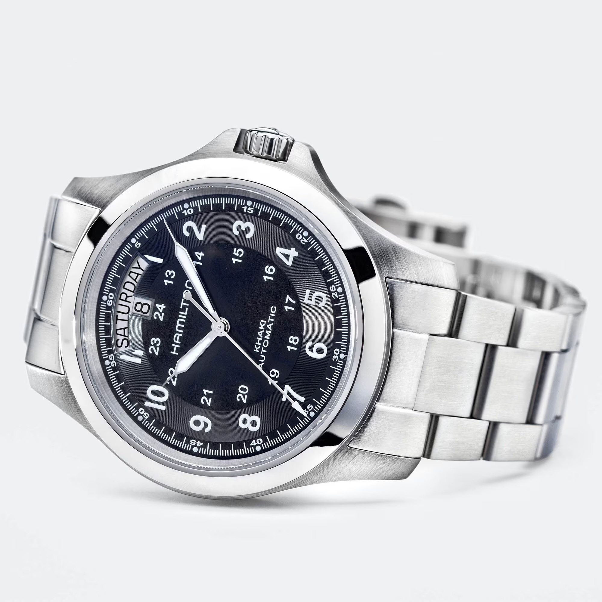 Hamilton Khaki Field King Auto Watch Black Dial 40mm Image 3 La Mine d'Or Moncton, NB