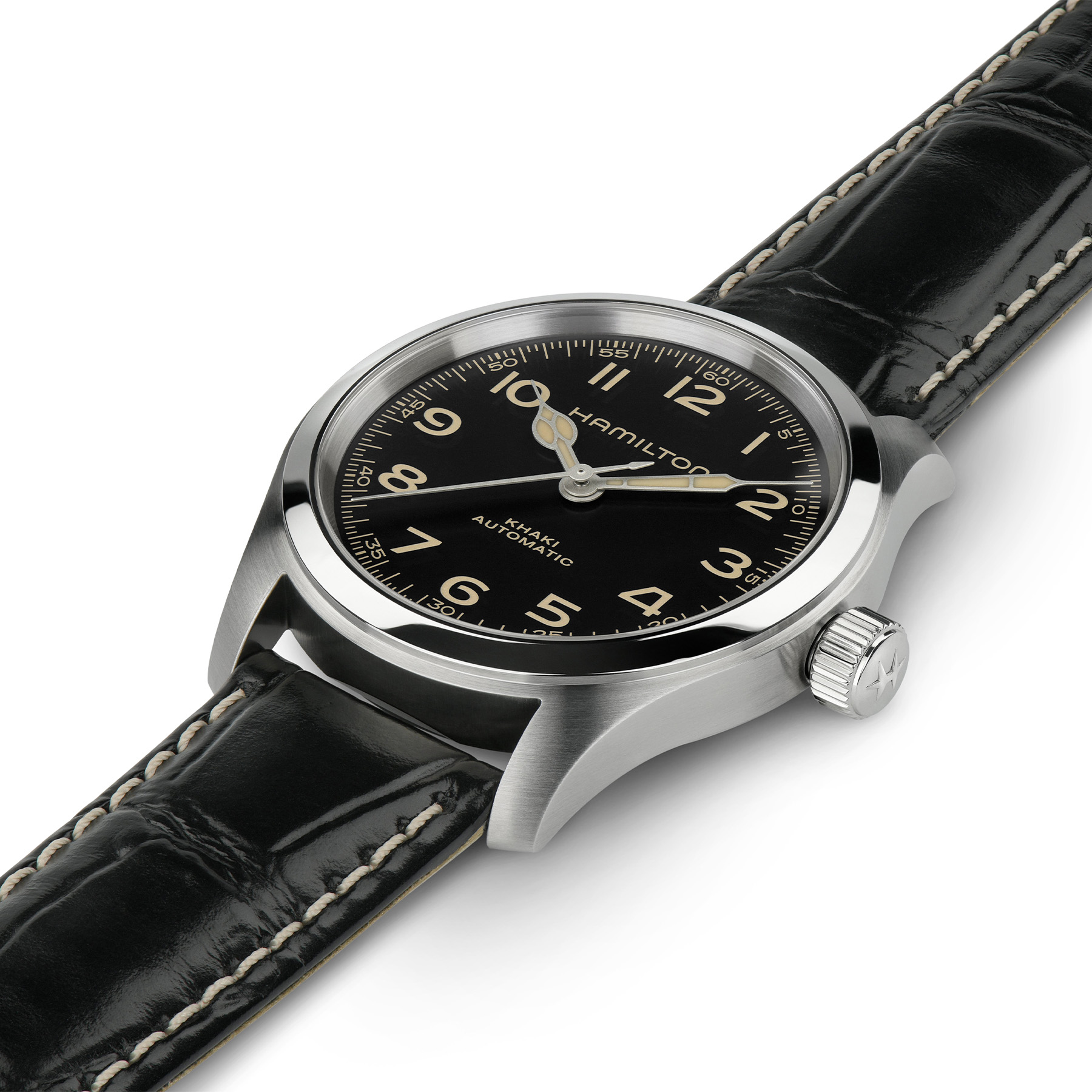 Hamilton Khaki Field Murph Automatic Watch Black Dial 38mm Image 3 La Mine d'Or Moncton, NB