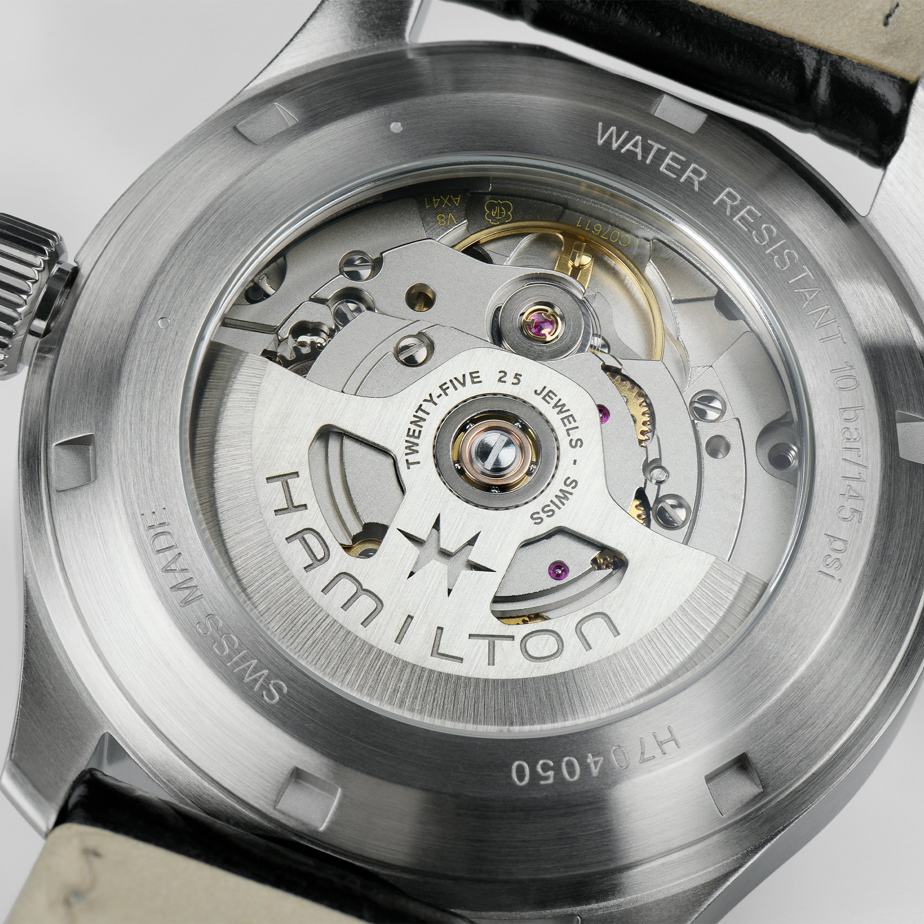Hamilton Khaki Field Murph Automatic Watch Black Dial 38mm Image 4 La Mine d'Or Moncton, NB