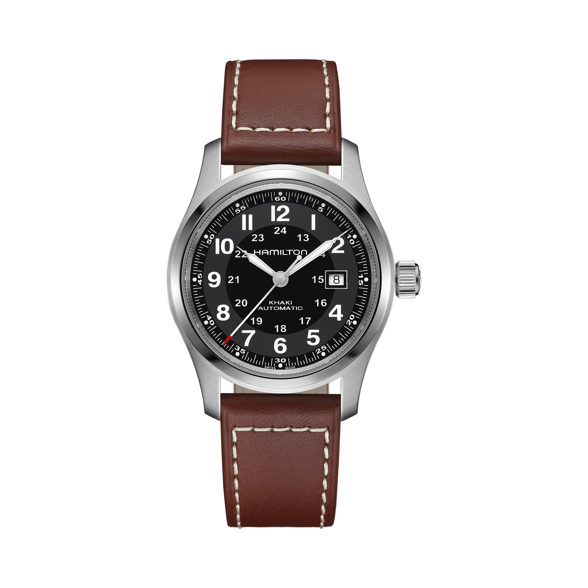 Hamilton Khaki Field Automatic Watch Black Dial 42mm La Mine d'Or Moncton, NB