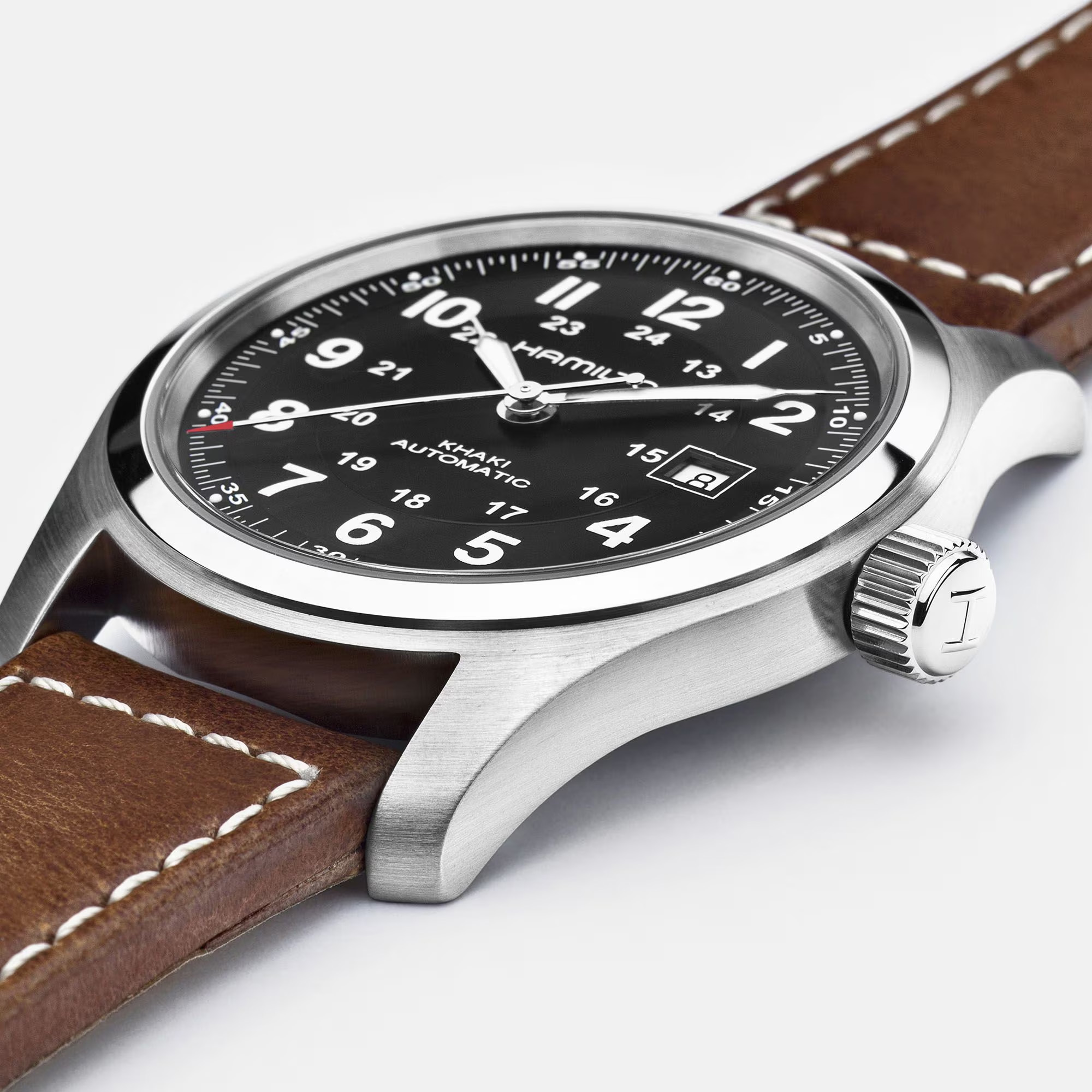 Hamilton Khaki Field Automatic Watch Black Dial 42mm Image 2 La Mine d'Or Moncton, NB