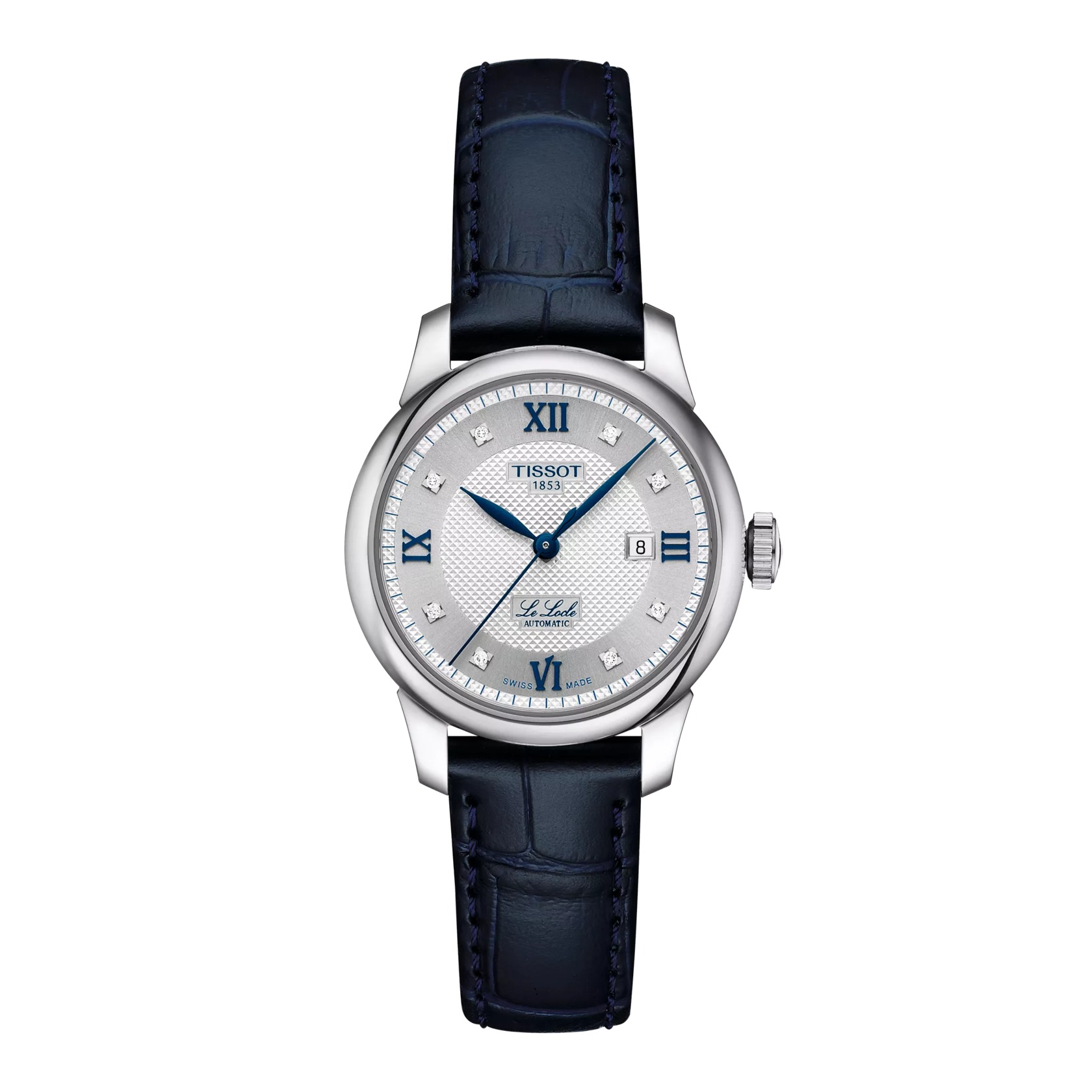 Tissot LeLocle 20th Anniversary Automatic Watch Diamond-Set Silver Dial Image 3 La Mine d'Or Moncton, NB