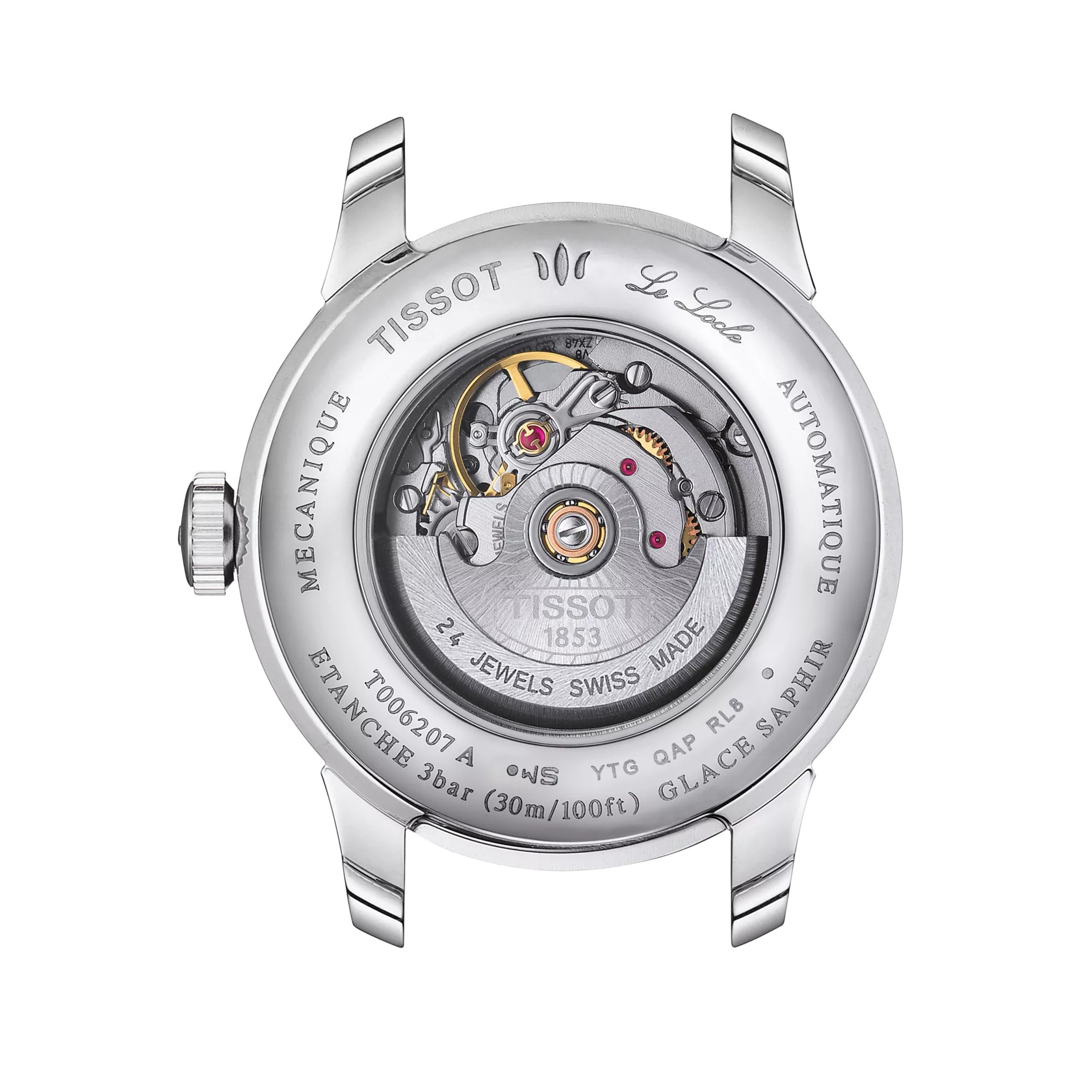 Tissot LeLocle 20th Anniversary Automatic Watch Diamond-Set Silver Dial Image 5 La Mine d'Or Moncton, NB