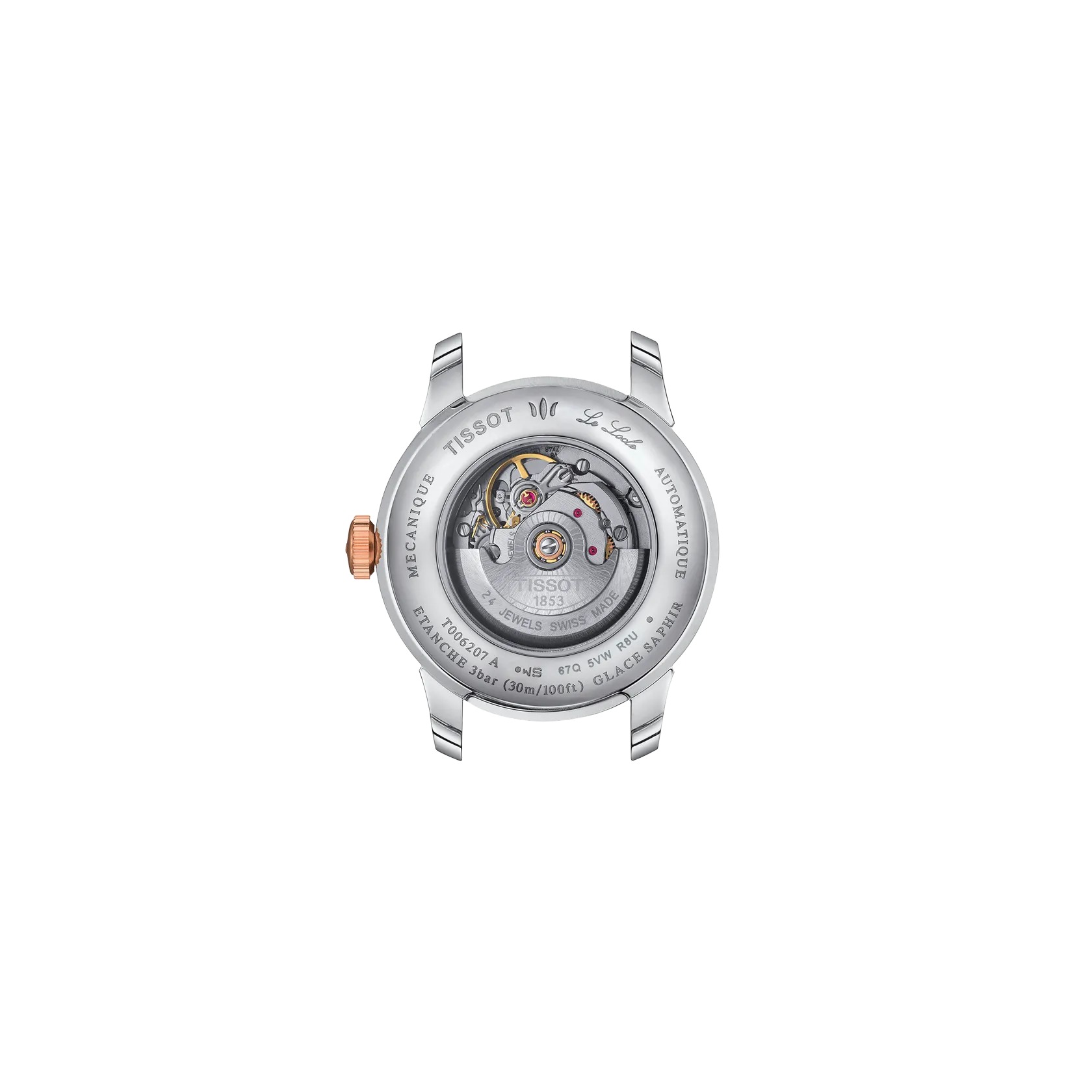 Tissot Le Locle Automatic Watch Diamond-Set White Dial 29mm Image 3 La Mine d'Or Moncton, NB