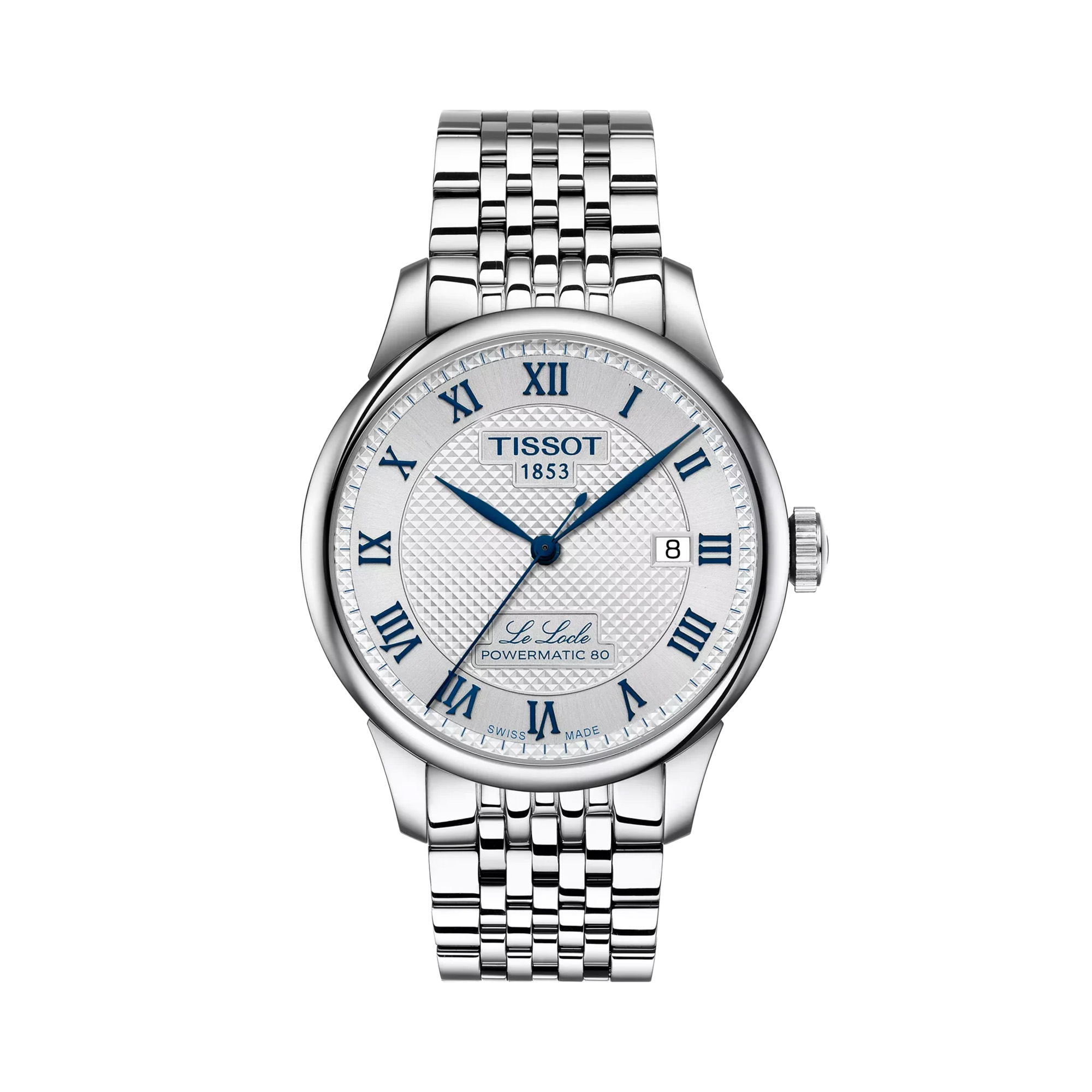 Tissot Le Locle 20th Anniversary Automatic Watch Silver Dial 39mm La Mine d'Or Moncton, NB