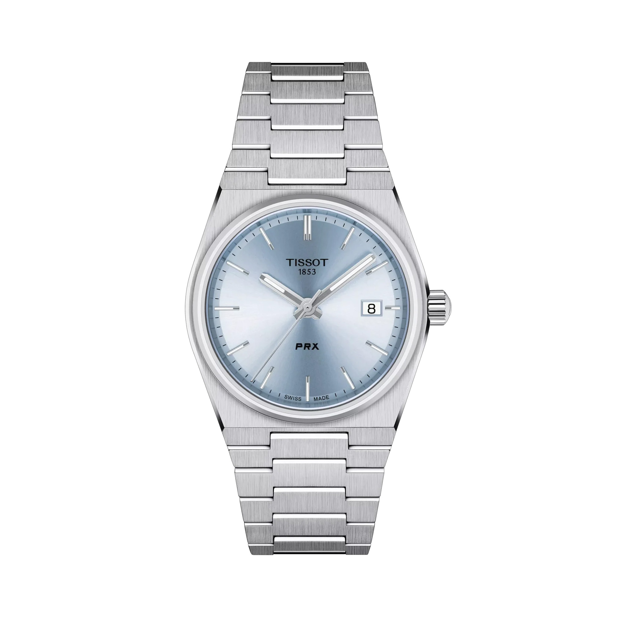 Tissot PRX Quartz Watch Light Blue Dial 35mm La Mine d'Or Moncton, NB