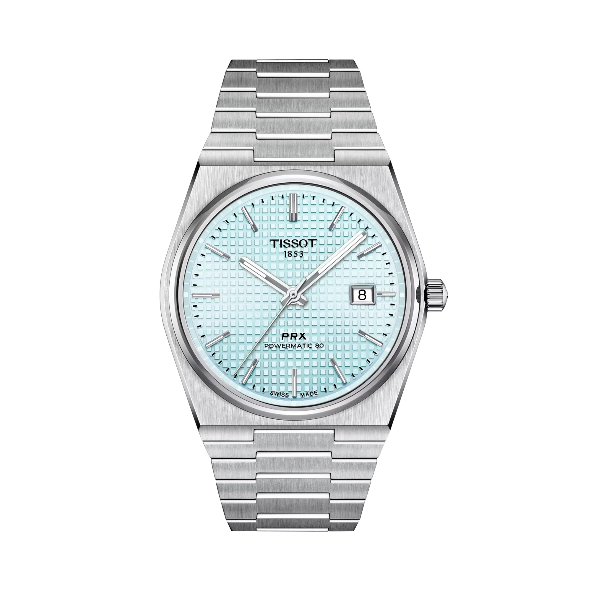 Tissot PRX Automatic Watch Ice Blue Dial 40mm La Mine d'Or Moncton, NB