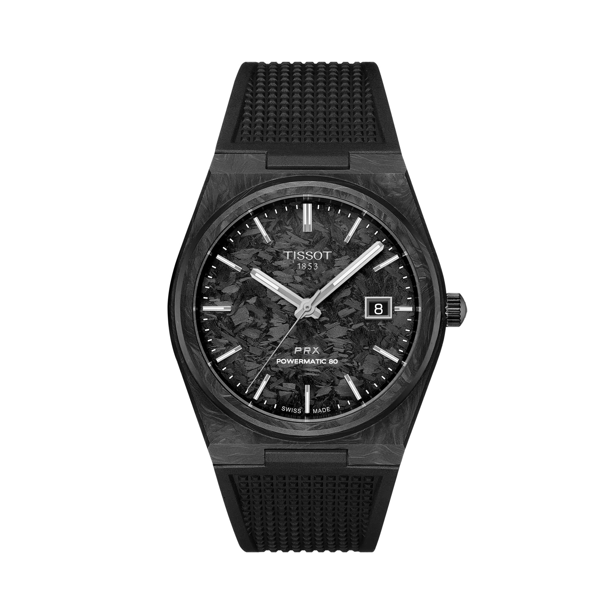 Tissot PRX Carbon Automatic Watch Black Dial 40mm La Mine d'Or Moncton, NB