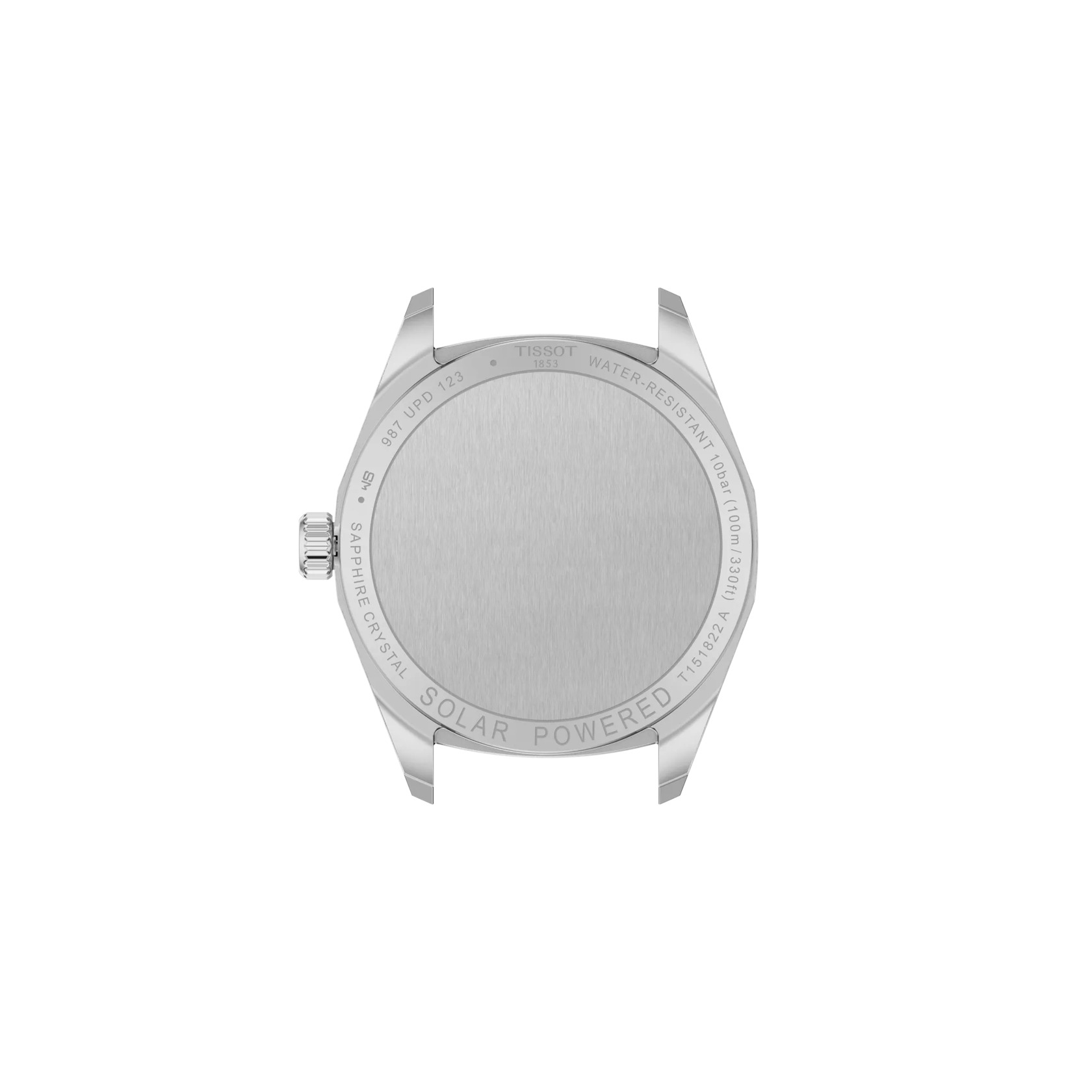 Tissot PRC 100 Solar Quartz Watch Silver Dial 34mm Image 3 La Mine d'Or Moncton, NB