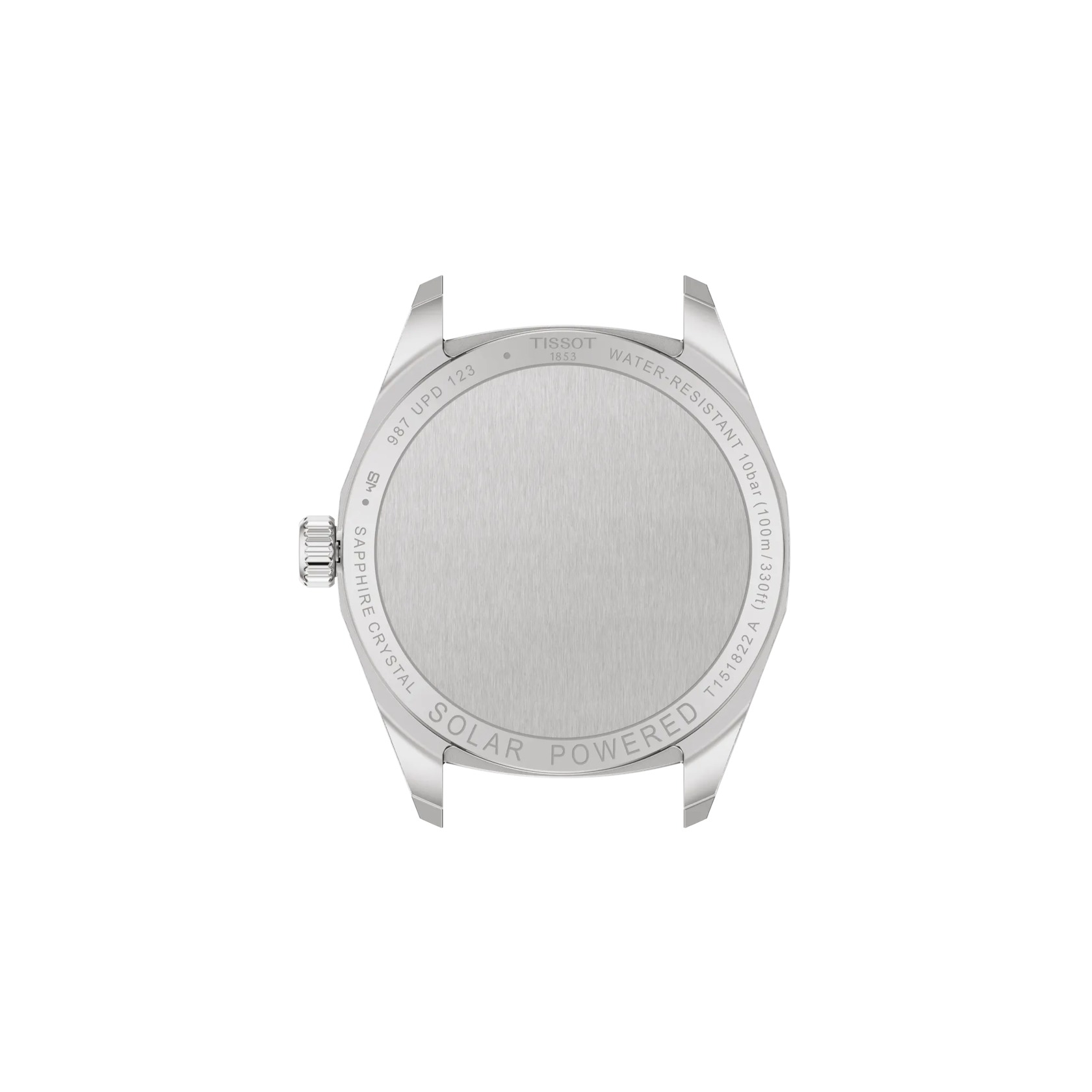 Tissot PRC 100 Solar Quartz Watch Silver Dial 34mm Image 3 La Mine d'Or Moncton, NB