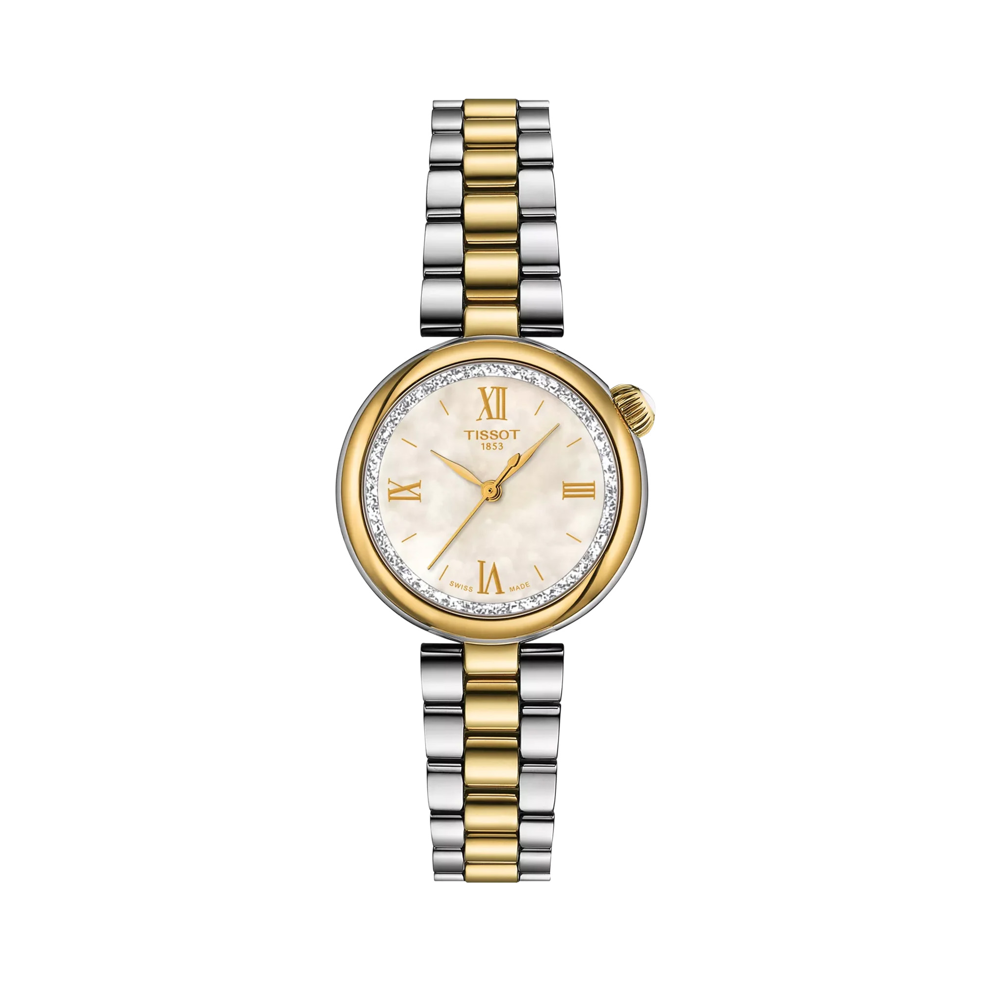 Tissot Desir Quartz Watch White MOP Dial 28mm La Mine d'Or Moncton, NB