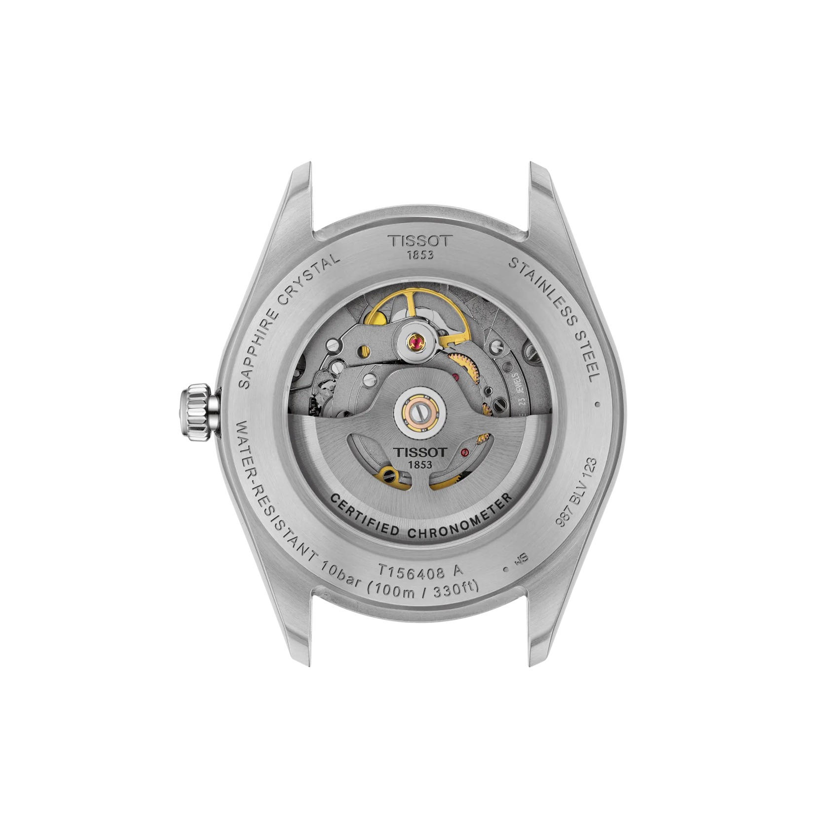 Tissot Ballade Automatic Watch Silver Dial 39mm Image 3 La Mine d'Or Moncton, NB