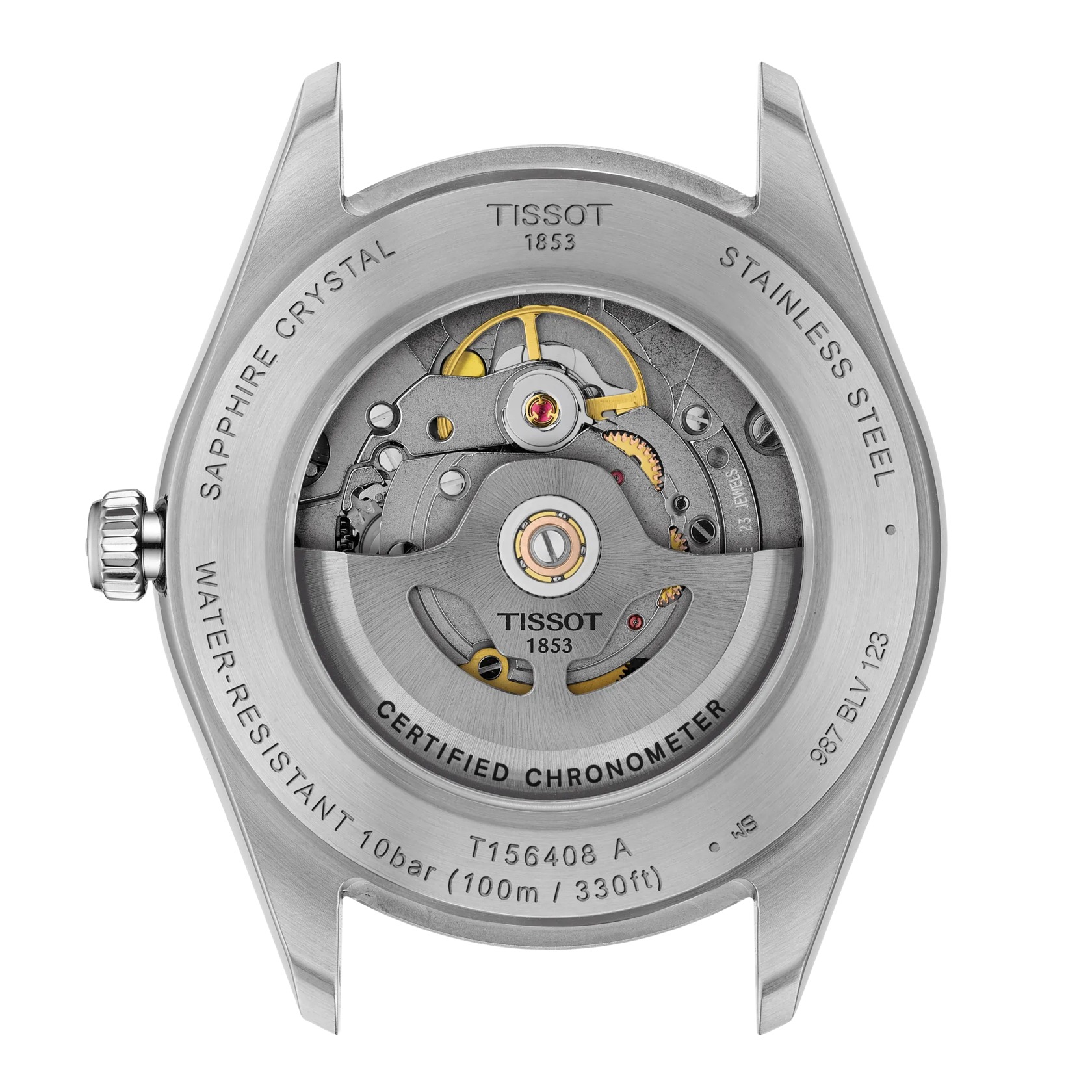 Tissot Ballade Automatic Watch Blue Dial 39mm Image 3 La Mine d'Or Moncton, NB