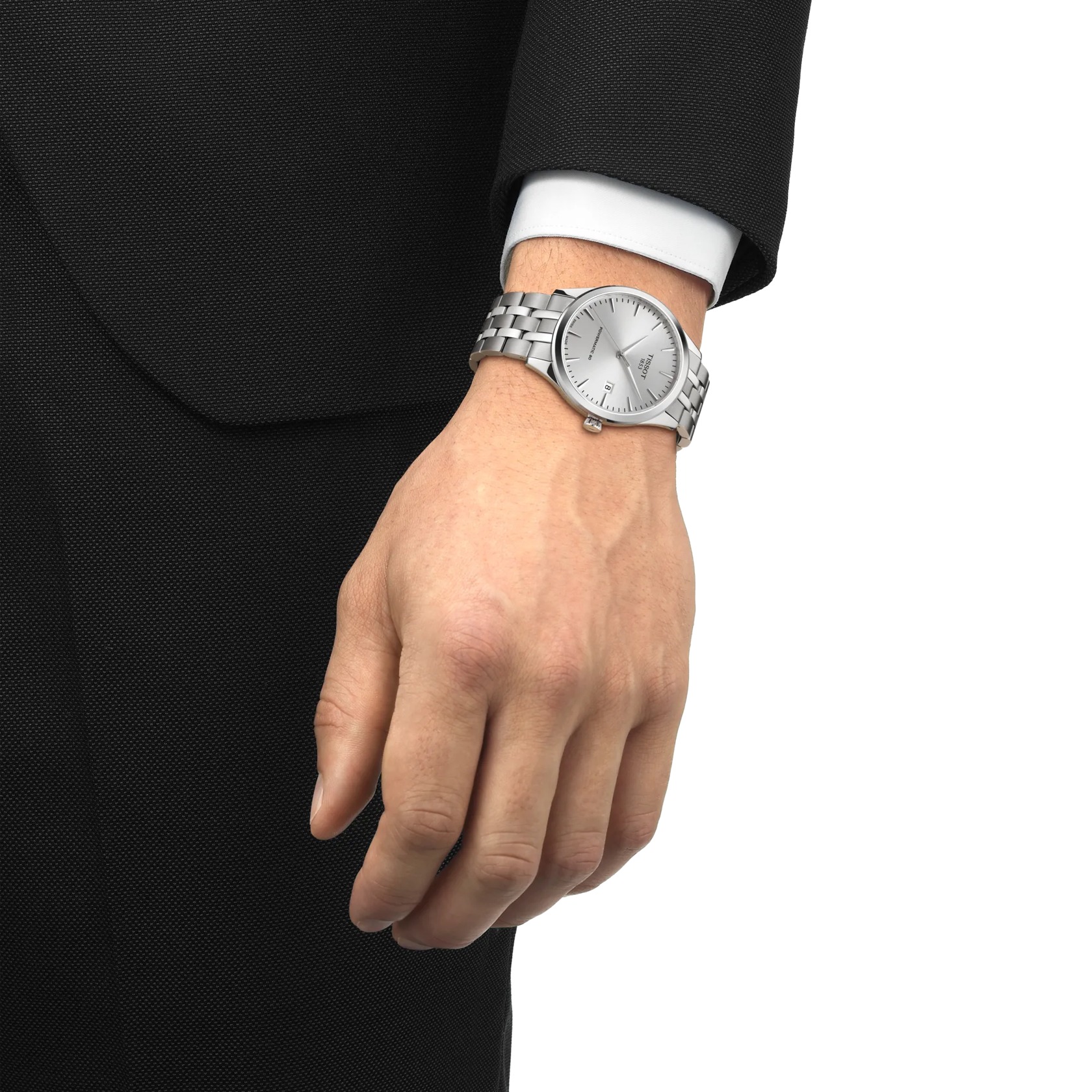 Tissot Classic Dream Automatic Watch Silver Dial 40mm Image 5 La Mine d'Or Moncton, NB