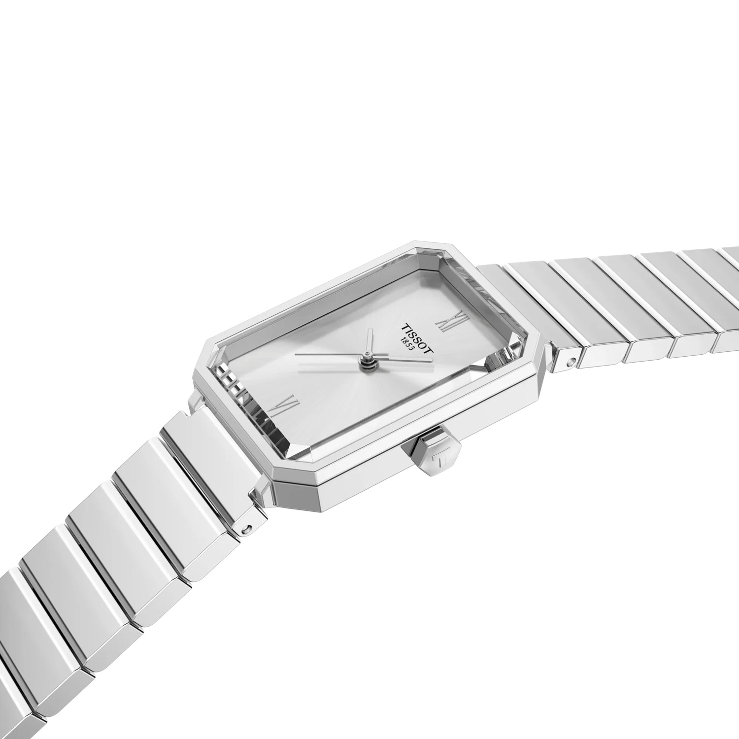 Tissot SRV Quartz Watch Silver Dial 22 x 30mm Image 5 La Mine d'Or Moncton, NB