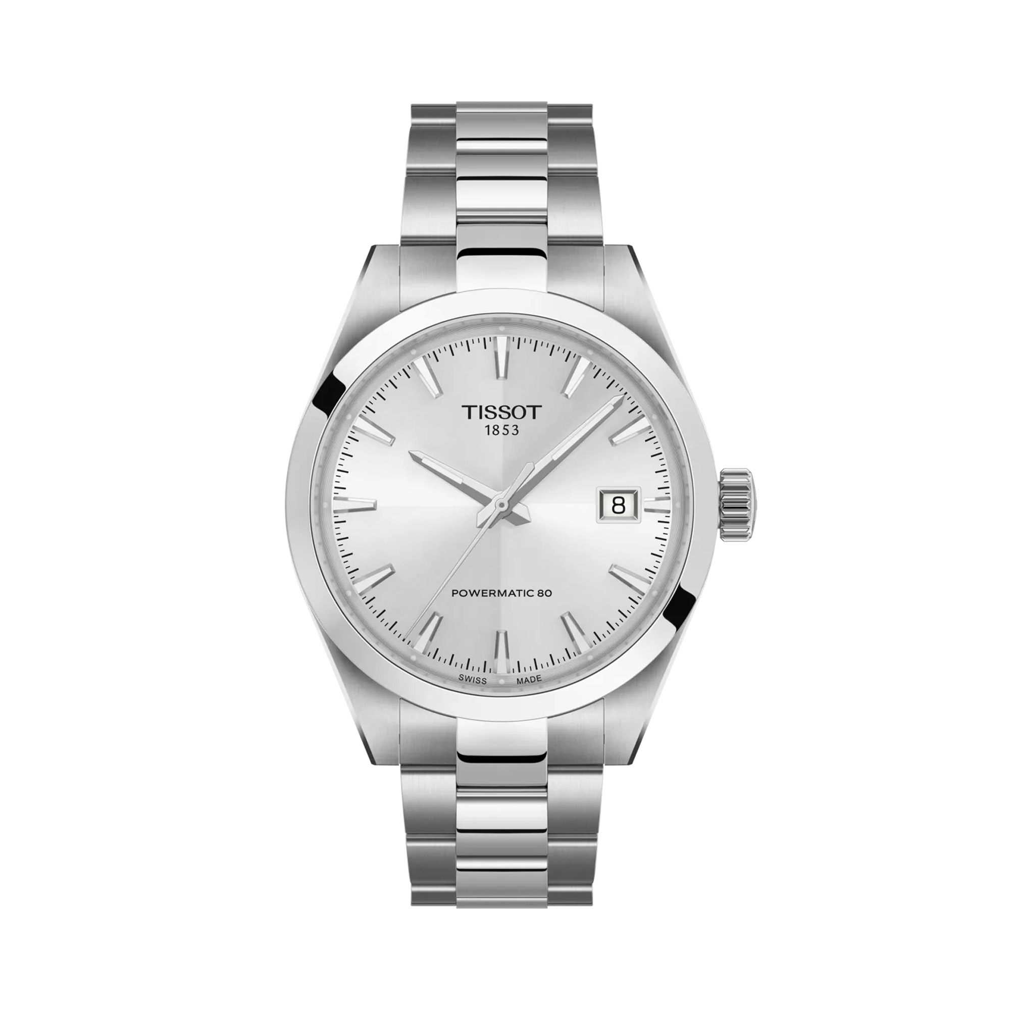 Tissot Gentleman Automatic Watch Silver Dial 38mm La Mine d'Or Moncton, NB