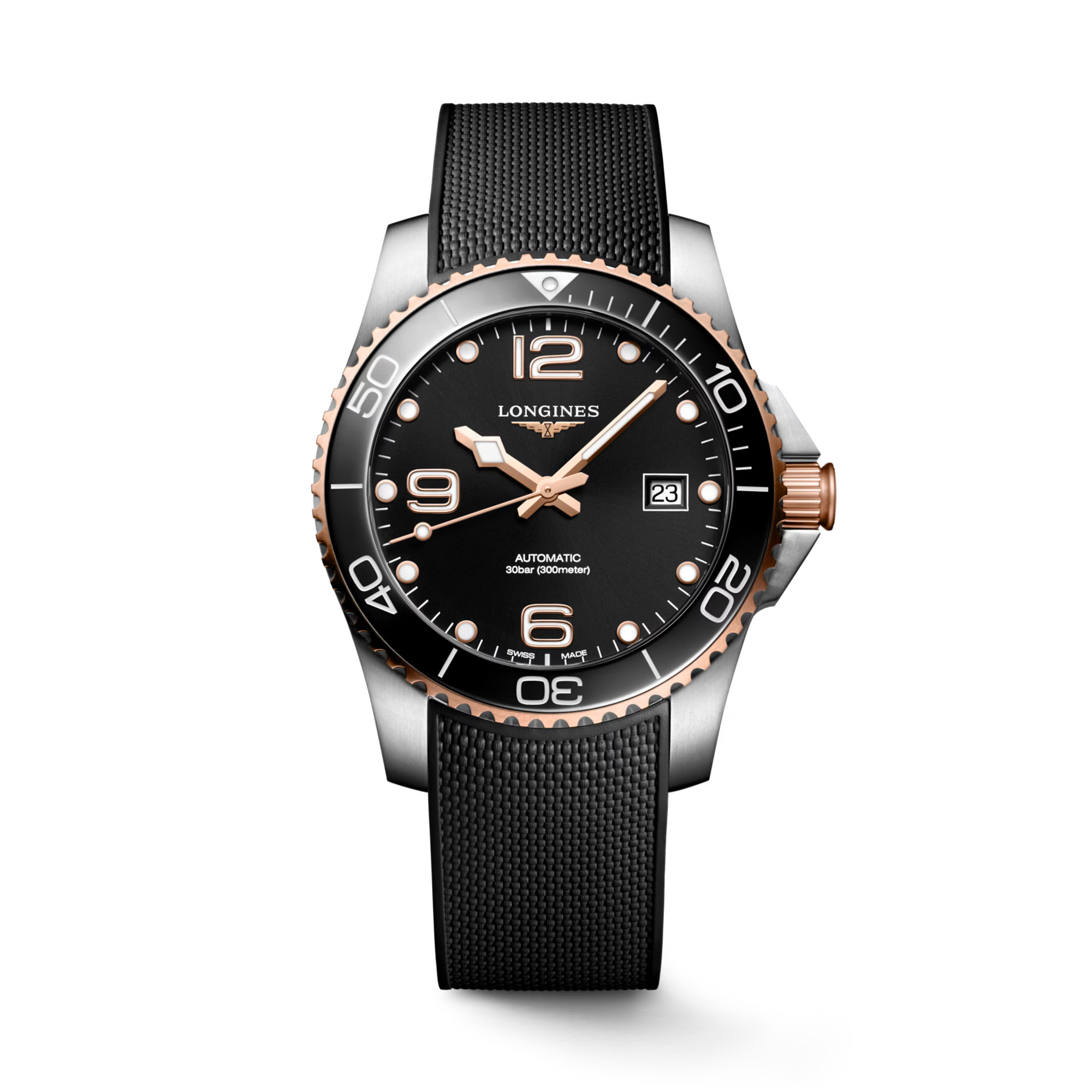 Longines Hydroconquest Automatic Watch Black Dial 41mm La Mine d'Or Moncton, NB