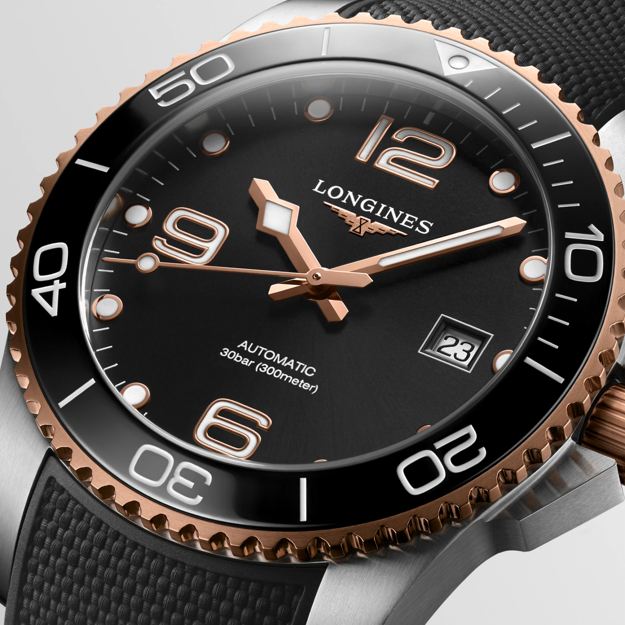 Longines Hydroconquest Automatic Watch Black Dial 41mm Image 2 La Mine d'Or Moncton, NB