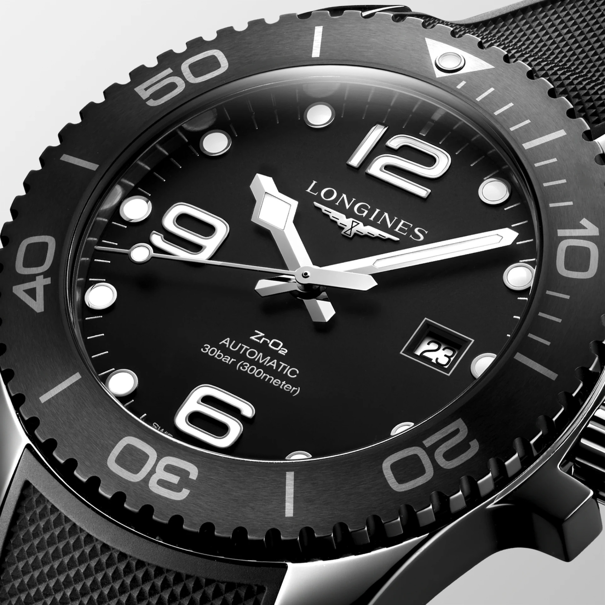 Longines Hydroconquest Automatic Watch Black Dial 43mm Image 2 La Mine d'Or Moncton, NB