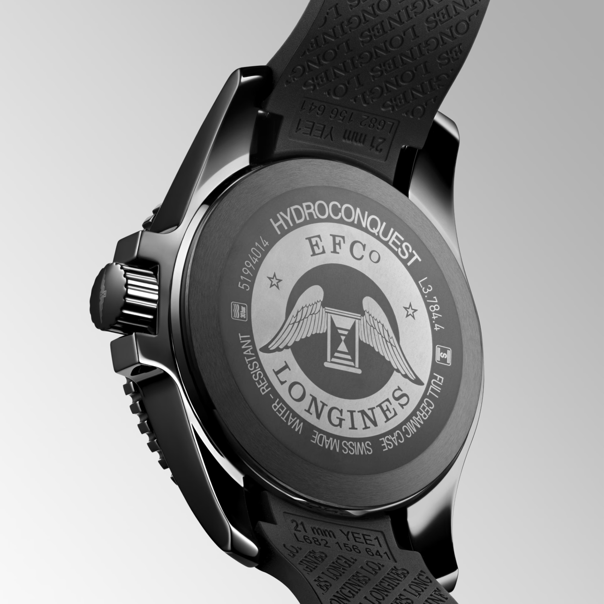 Longines Hydroconquest Automatic Watch Black Dial 43mm Image 5 La Mine d'Or Moncton, NB