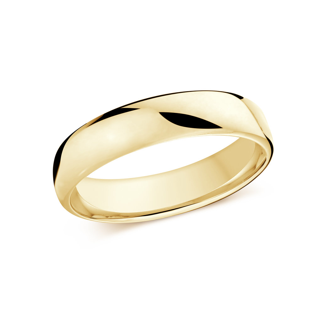 14kt Comfort Fit Wedding Band 5.5mm Wide, Size 9 La Mine d'Or Moncton, NB