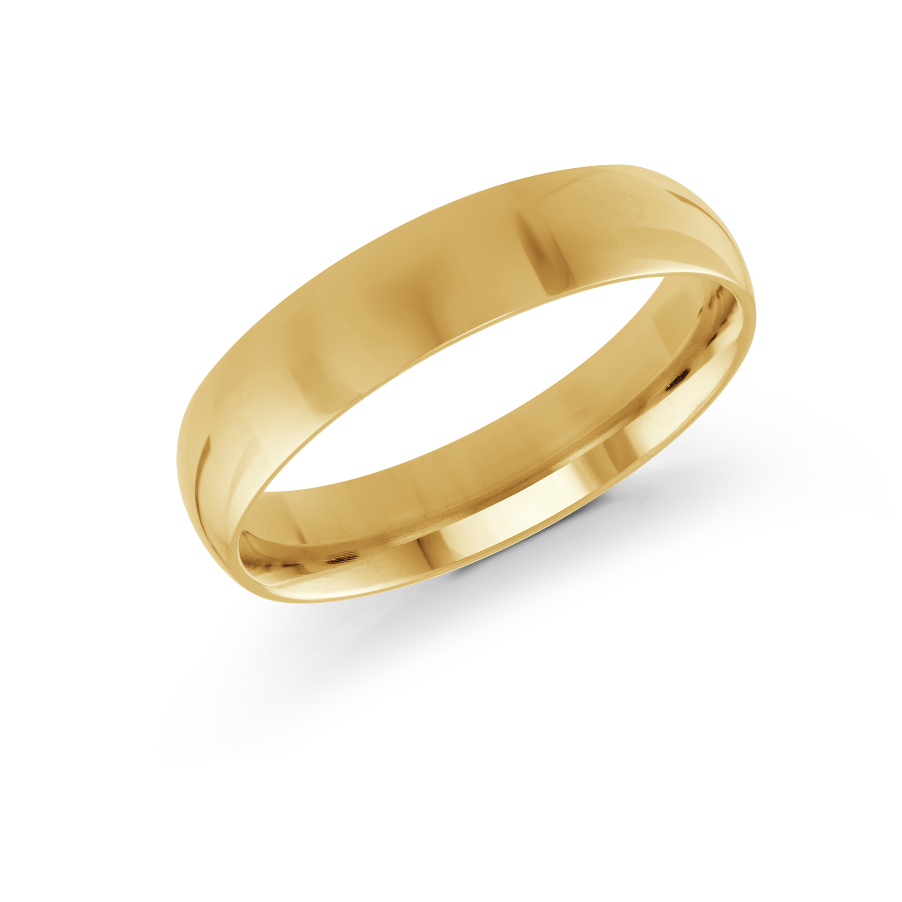 14kt Comfort Fit Wedding Band 5mm Wide, Size 9 La Mine d'Or Moncton, NB