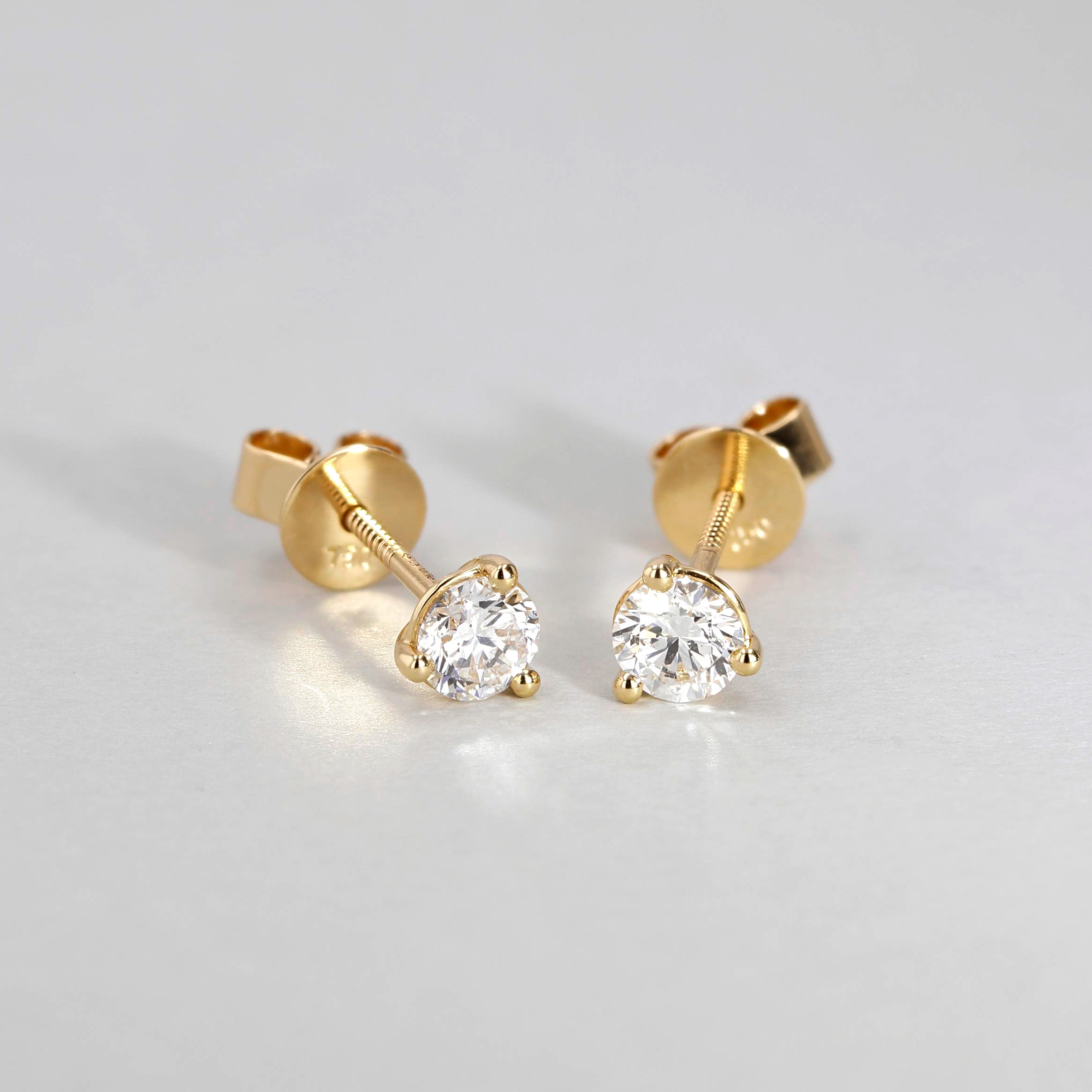 0.75tw Signature Collection Diamond Stud Earrings Image 3 La Mine d'Or Moncton, NB