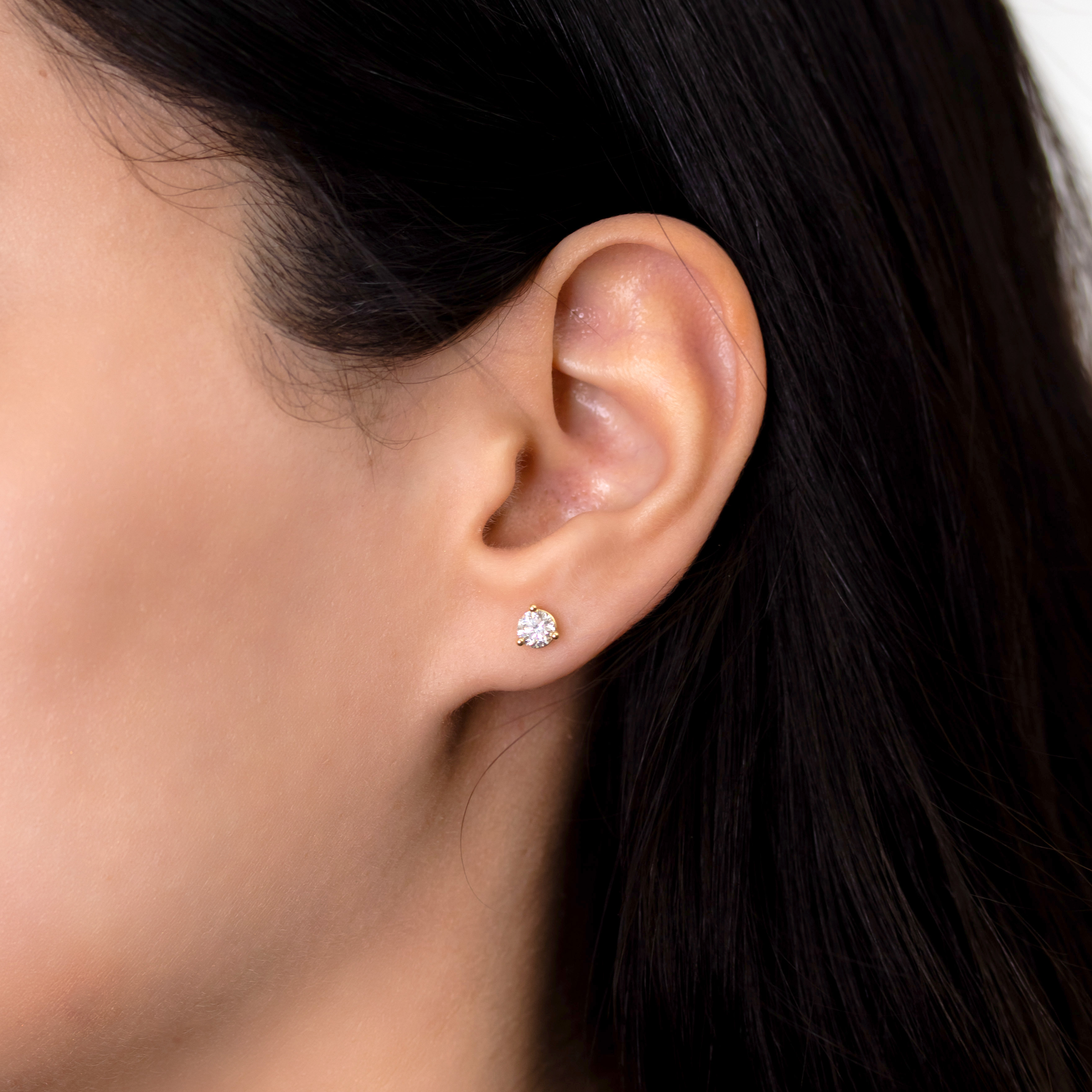 0.75tw Signature Collection Diamond Stud Earrings Image 4 La Mine d'Or Moncton, NB