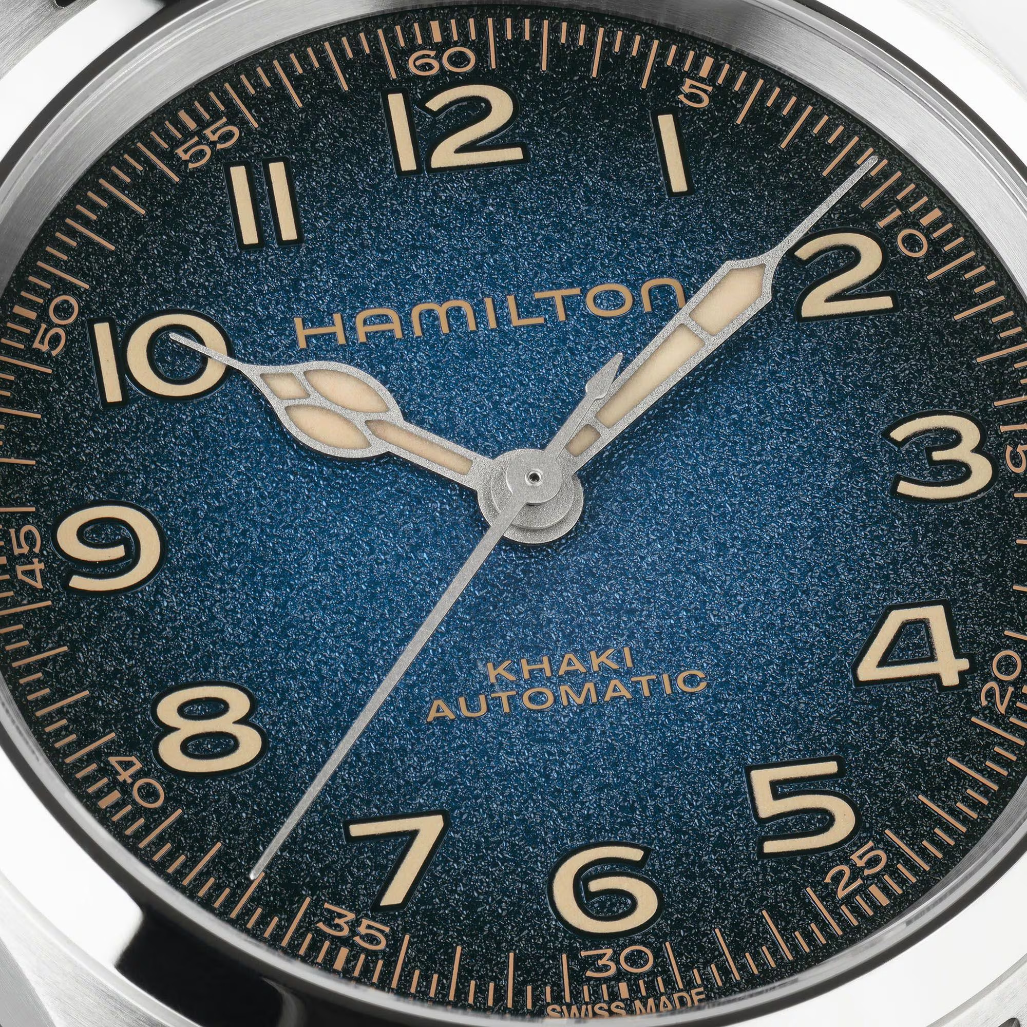 Hamilton Khaki Field Murph Automatic Watch Blue Dial 38mm Image 5 La Mine d'Or Moncton, NB