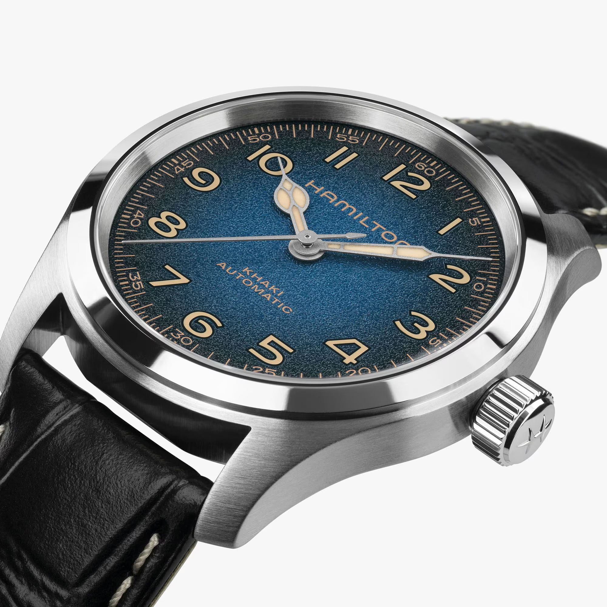 Hamilton Khaki Field Murph Automatic Watch Blue Dial 38mm Image 4 La Mine d'Or Moncton, NB
