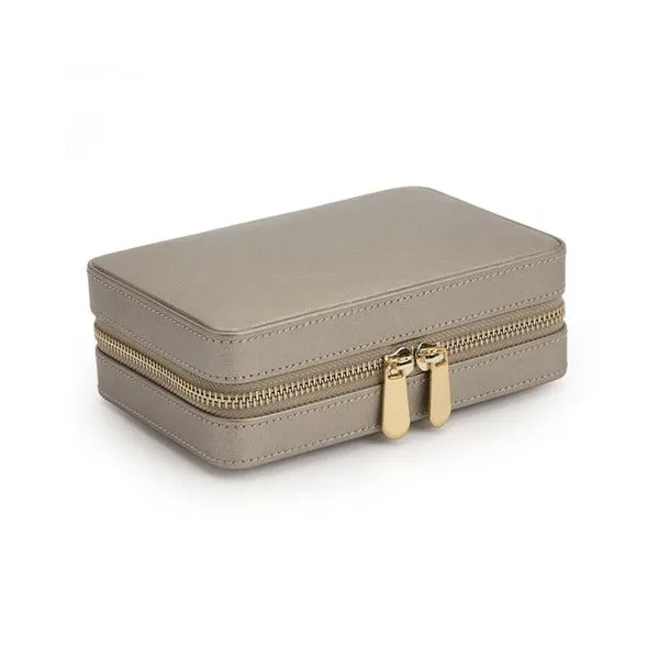 WOLF Palermo Zip Travel Case Pewter Image 2 La Mine d'Or Moncton, NB