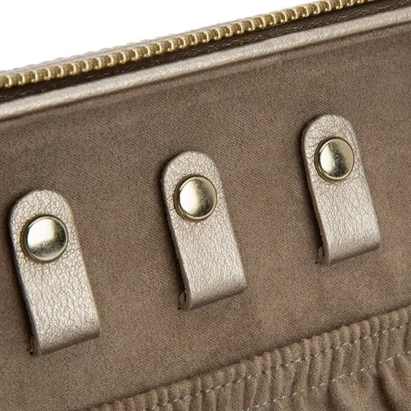 WOLF Palermo Zip Travel Case Pewter Image 5 La Mine d'Or Moncton, NB