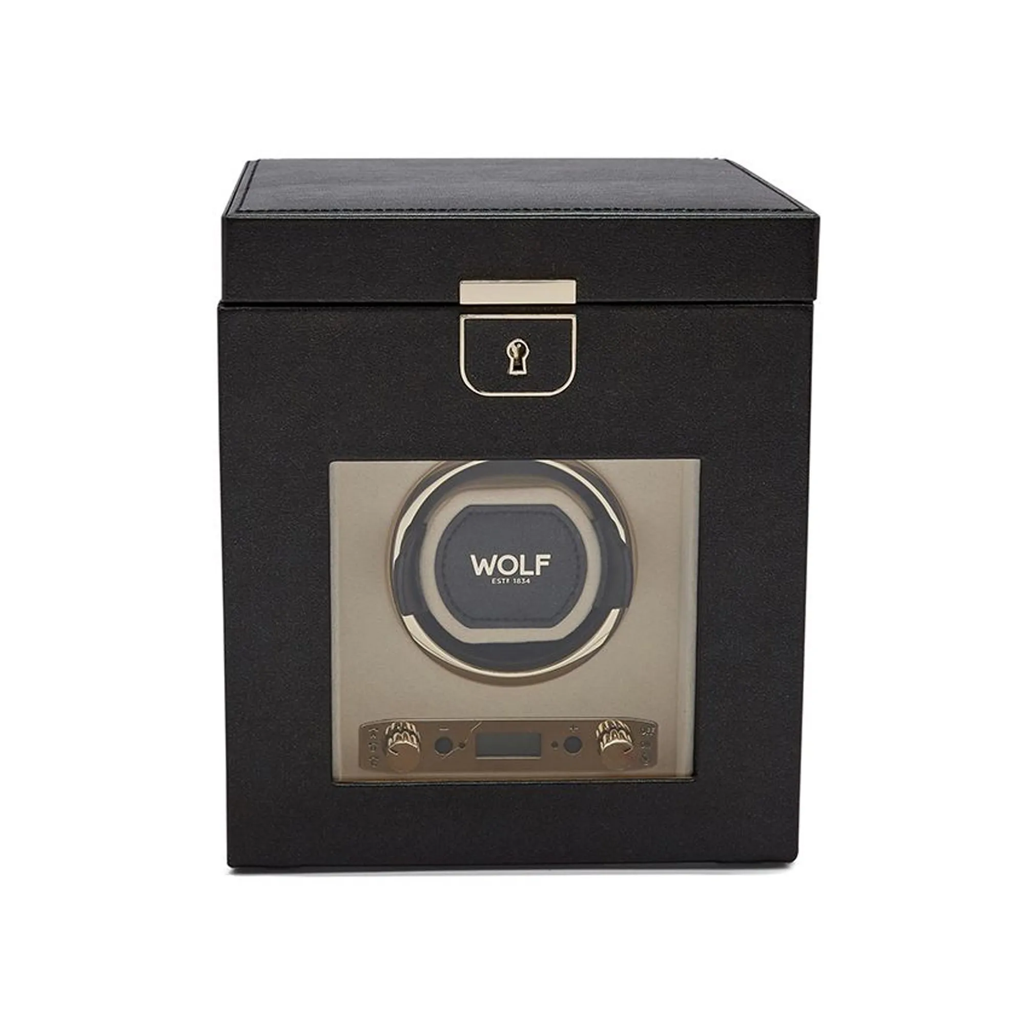 WOLF Palermo Single Watch Winder Black Anthracite La Mine d'Or Moncton, NB