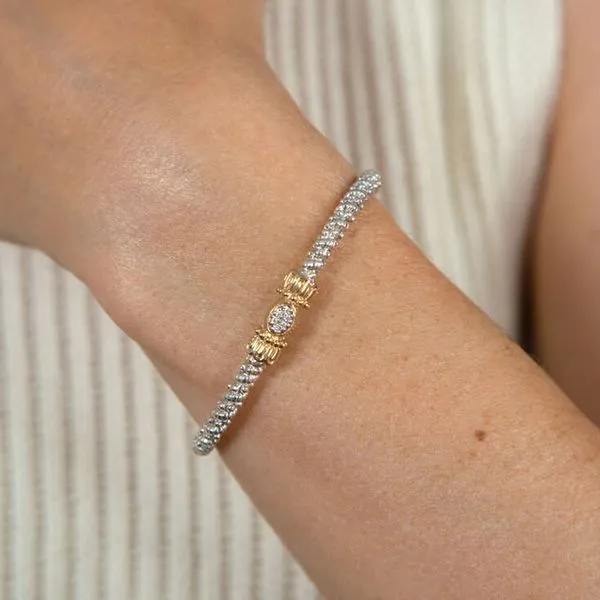 0.05tw Vahan Diamond Bracelet in Gold & Silver Image 2 La Mine d'Or Moncton, NB