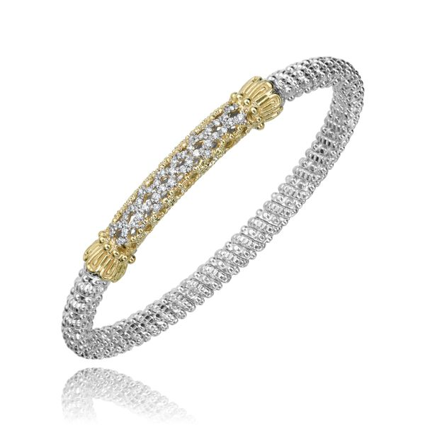 0.28tw Vahan Diamond Bangle in Gold & Silver La Mine d'Or Moncton, NB