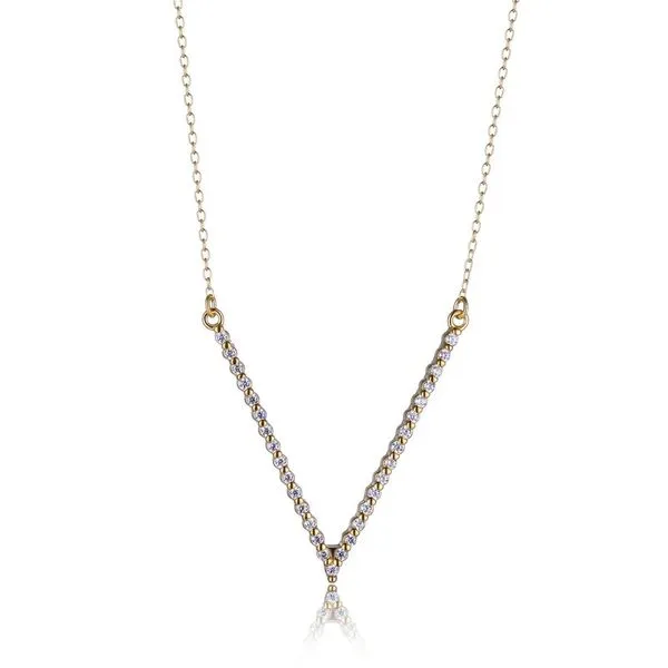 Elle Design Rodeo Drive Collection V shaped Necklace La Mine d'Or Moncton, NB