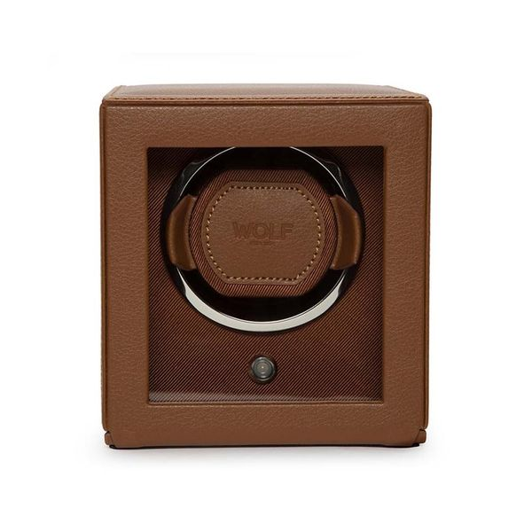 WOLF Cub Single Watch Winder with Cover La Mine d'Or Moncton, NB