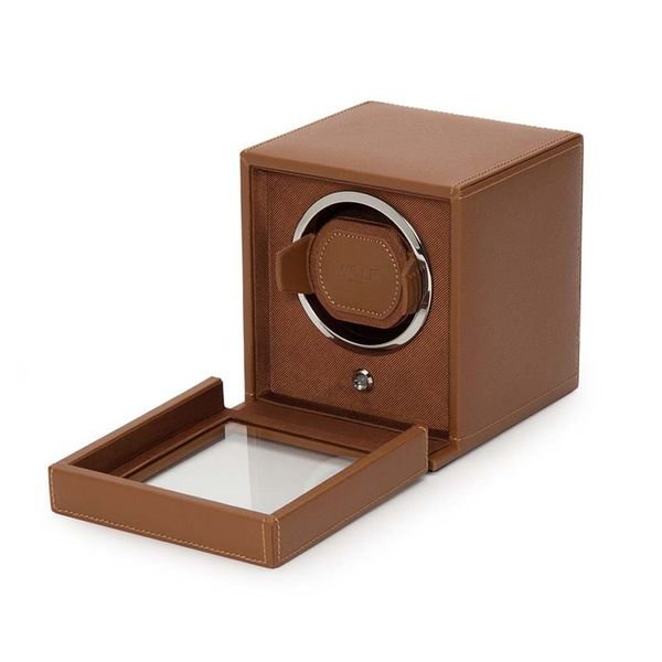 WOLF Cub Single Watch Winder with Cover Image 3 La Mine d'Or Moncton, NB
