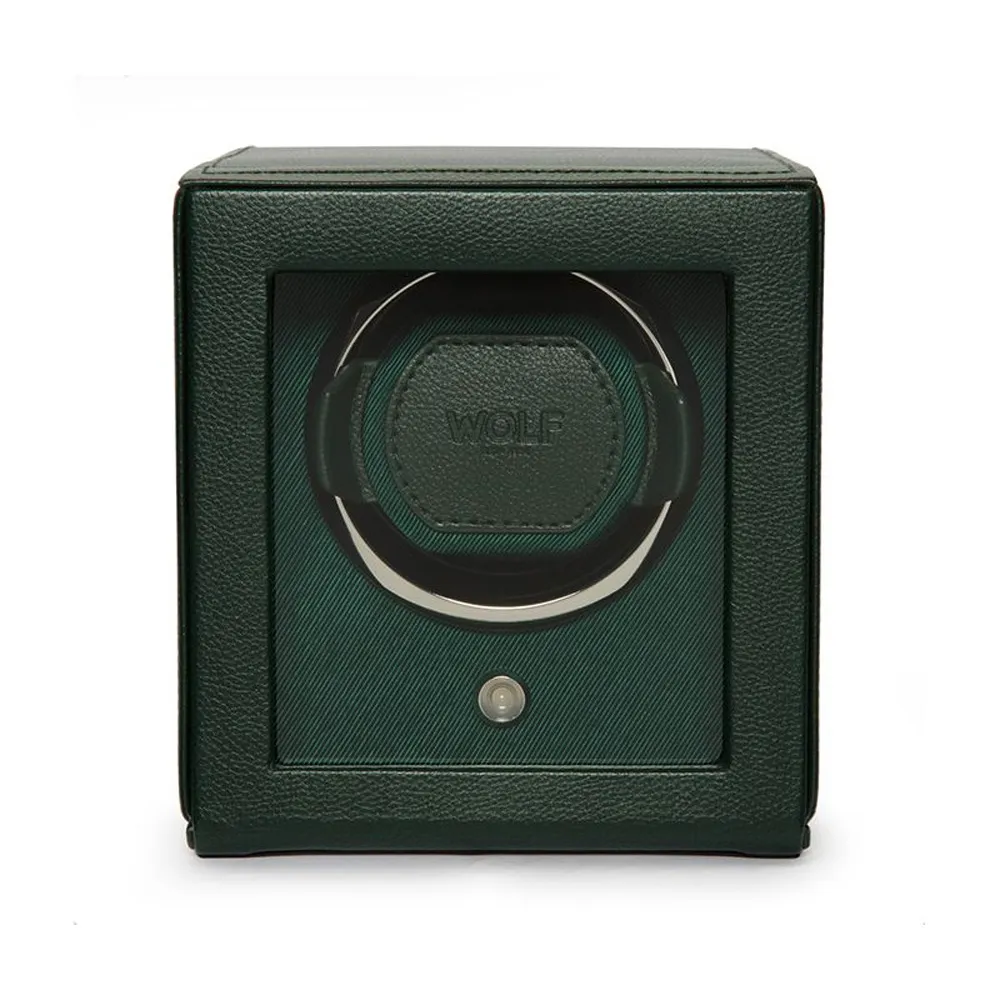 WOLF Cub Single Watch Winder with Cover - Green La Mine d'Or Moncton, NB