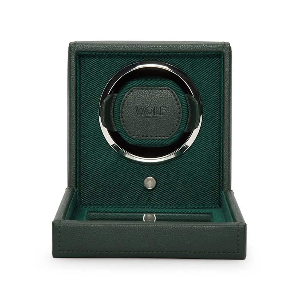 WOLF Cub Single Watch Winder with Cover - Green Image 2 La Mine d'Or Moncton, NB