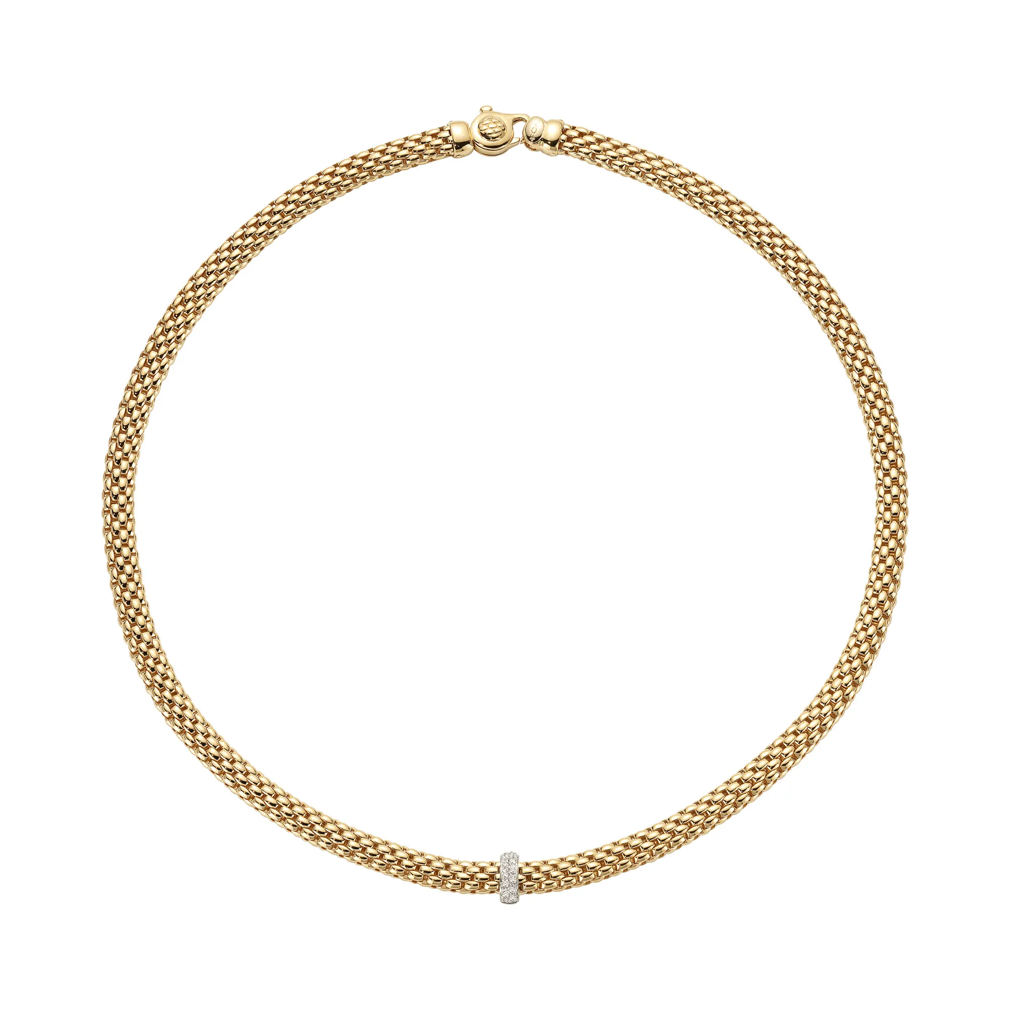 FOPE Vendome Yellow Gold Diamond Necklace La Mine d'Or Moncton, NB