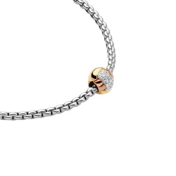 FOPE Eka Tiny White Gold Diamond Necklace Image 2 La Mine d'Or Moncton, NB