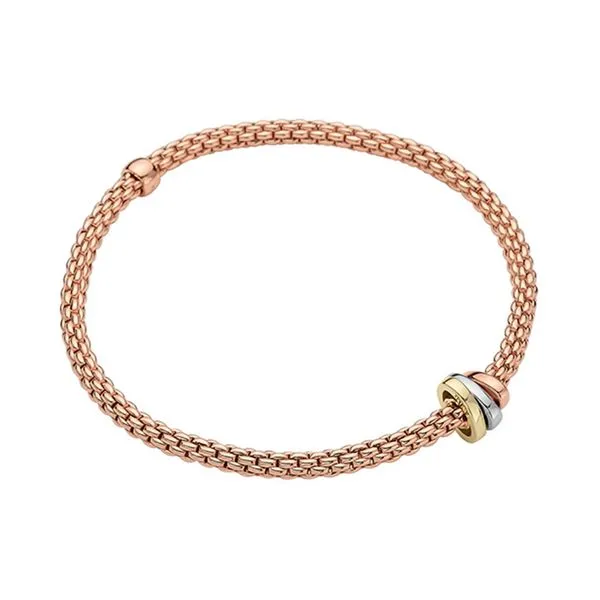 FOPE Prima Flex'it Rose Gold Bracelet Size M La Mine d'Or Moncton, NB