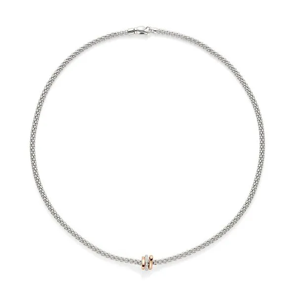FOPE Prima Flex'it White Gold Diamond Necklace La Mine d'Or Moncton, NB