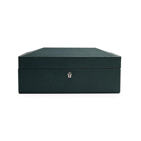 WOLF British Racing 8 Piece Watch Box - Green La Mine d'Or Moncton, NB