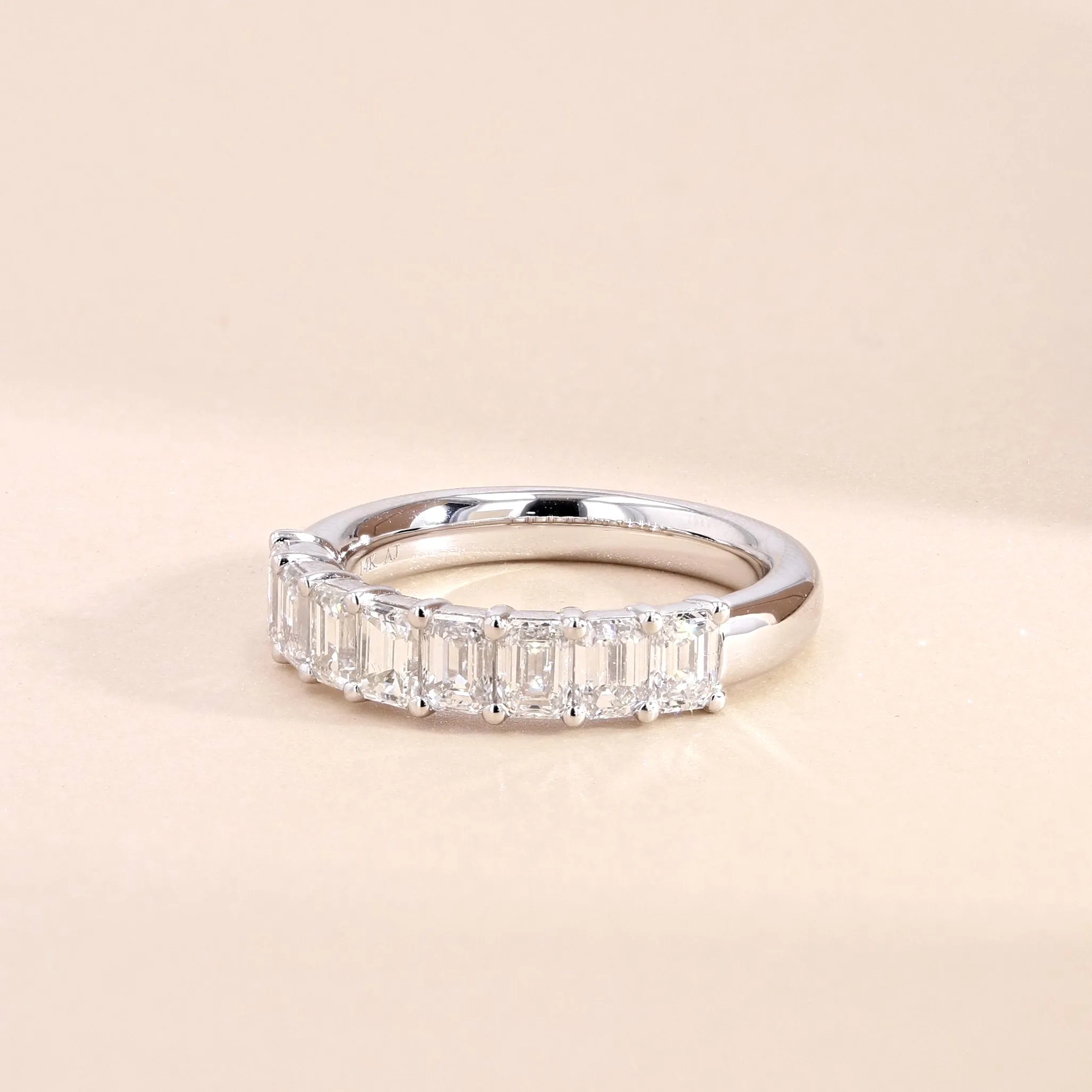 2.00tw Emerald Cut Diamond Band Image 3 La Mine d'Or Moncton, NB
