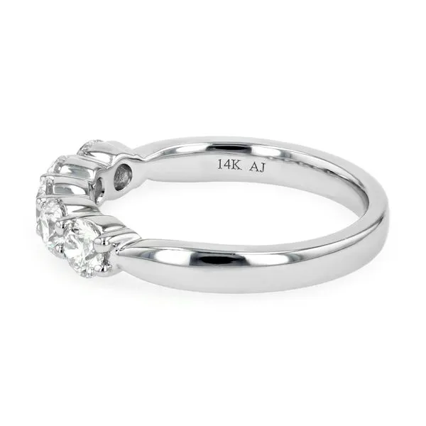 1.00tw Diamond 5 Stone Anniversary Band Image 2 La Mine d'Or Moncton, NB