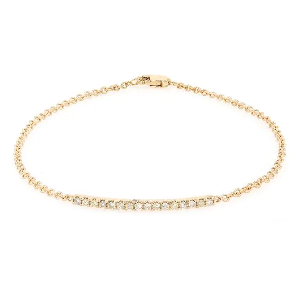 0.25tw Diamond Bar Bracelet La Mine d'Or Moncton, NB
